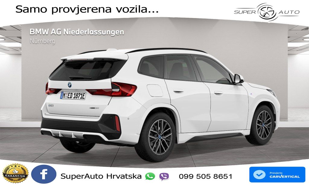 BMW iX1 68 kWh (313 KS) xDrive30 M Sport