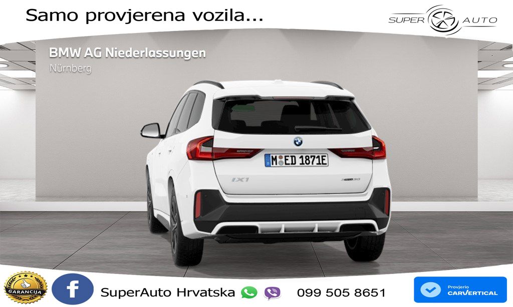 BMW iX1 68 kWh (313 KS) xDrive30 M Sport