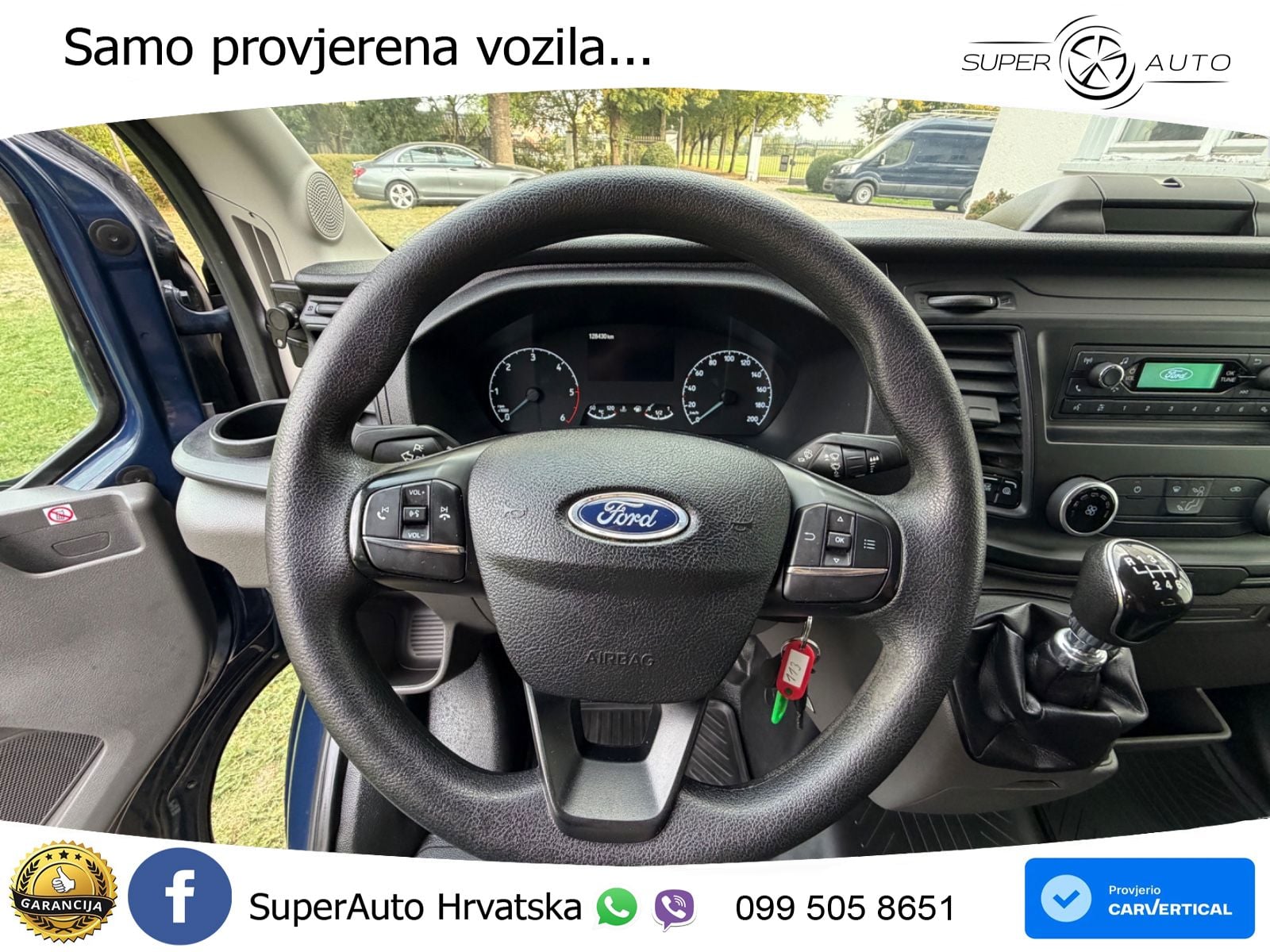 Ford Transit Kasten 350 L3H3 DOKA 7 SITZER AHK PDC 170 KS