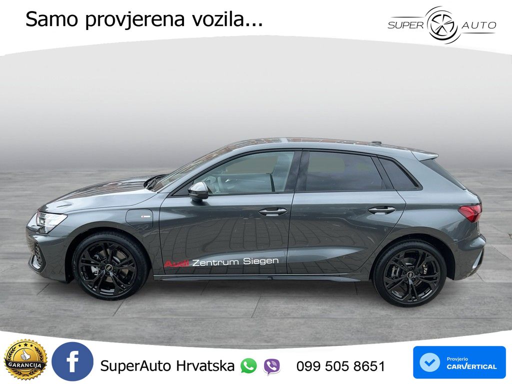 Audi A3 Sportback 40 TFSI e (204 KS) Plug-in Hybrid S tronic S line MATRIX+GR SJED+KAM