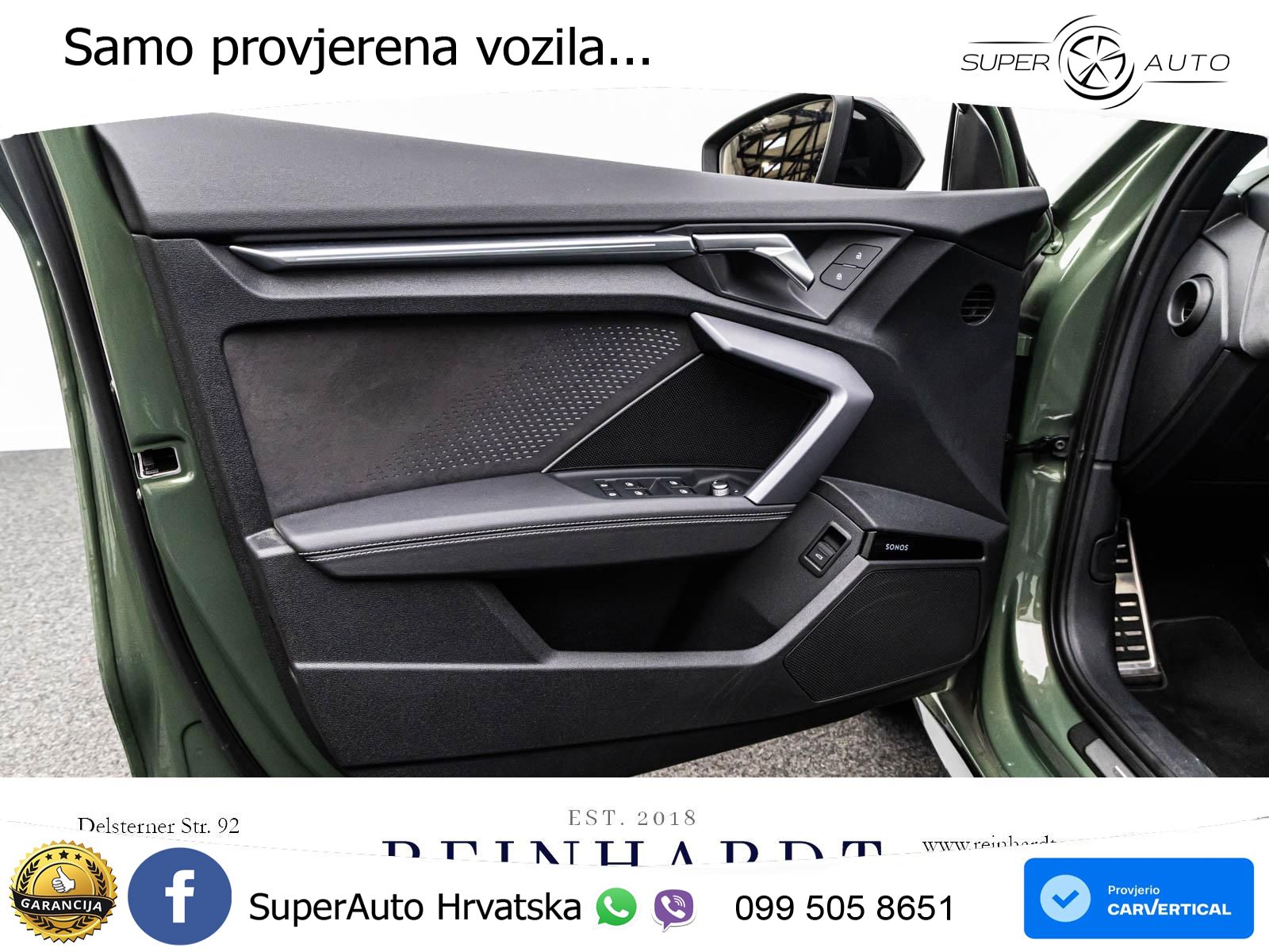 Audi S3 2.0 TFSI (333 KS) quattro S tronic MATRIX+GR SJED+KAM