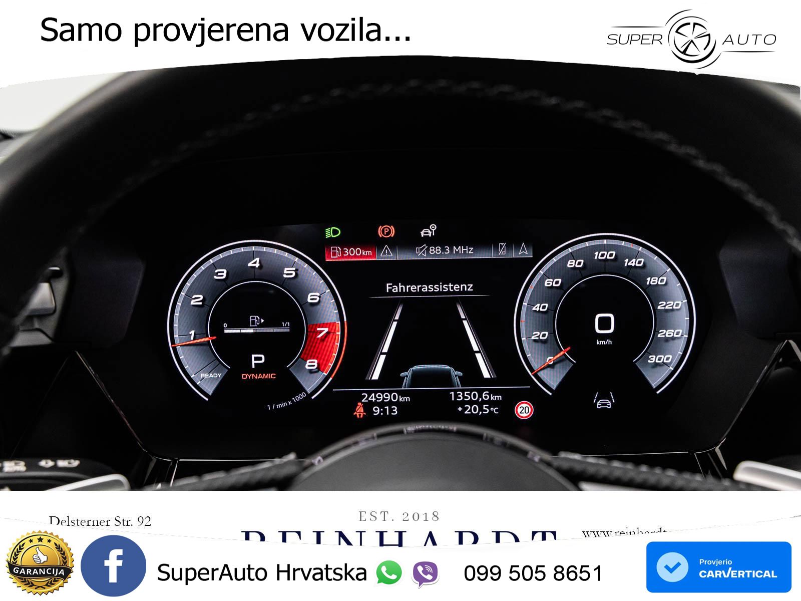 Audi S3 2.0 TFSI (333 KS) quattro S tronic MATRIX+GR SJED+KAM