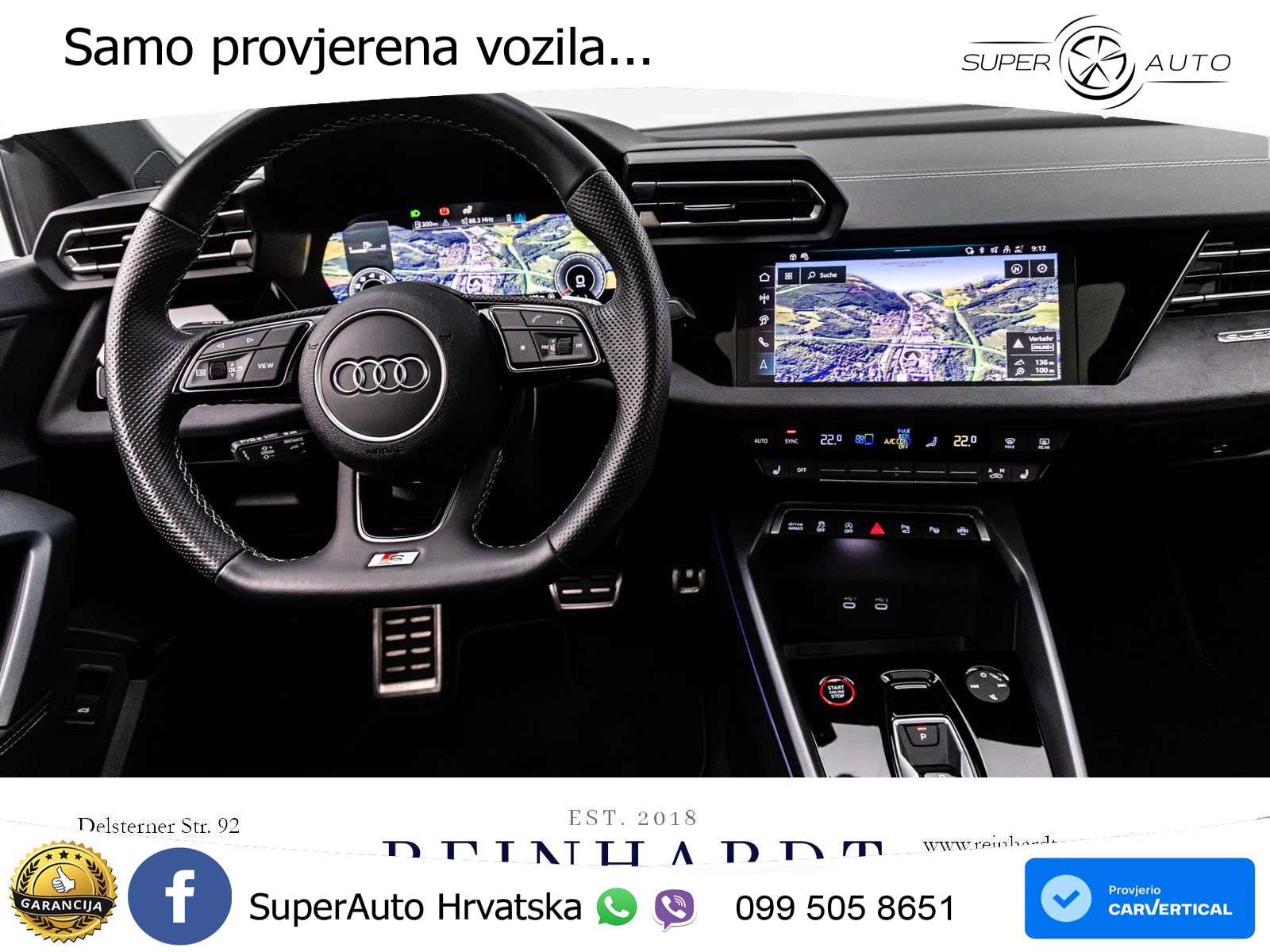 Audi S3 2.0 TFSI (333 KS) quattro S tronic MATRIX+GR SJED+KAM
