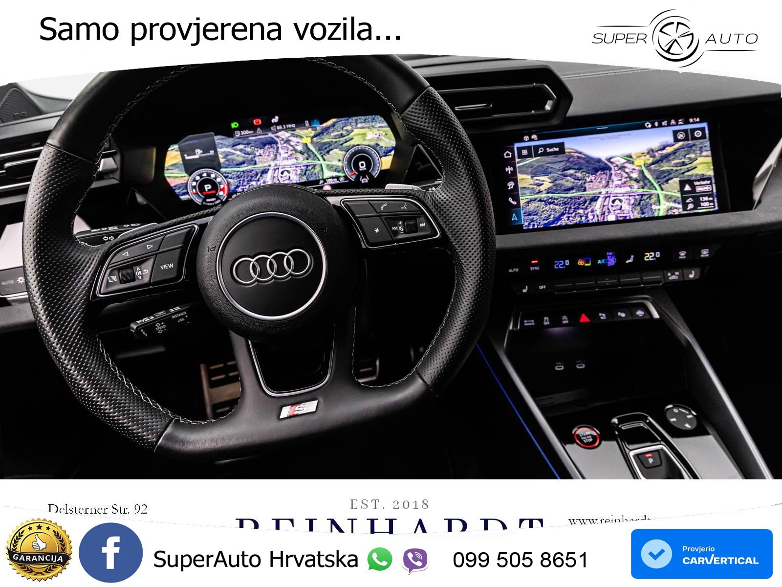 Audi S3 2.0 TFSI (333 KS) quattro S tronic MATRIX+GR SJED+KAM
