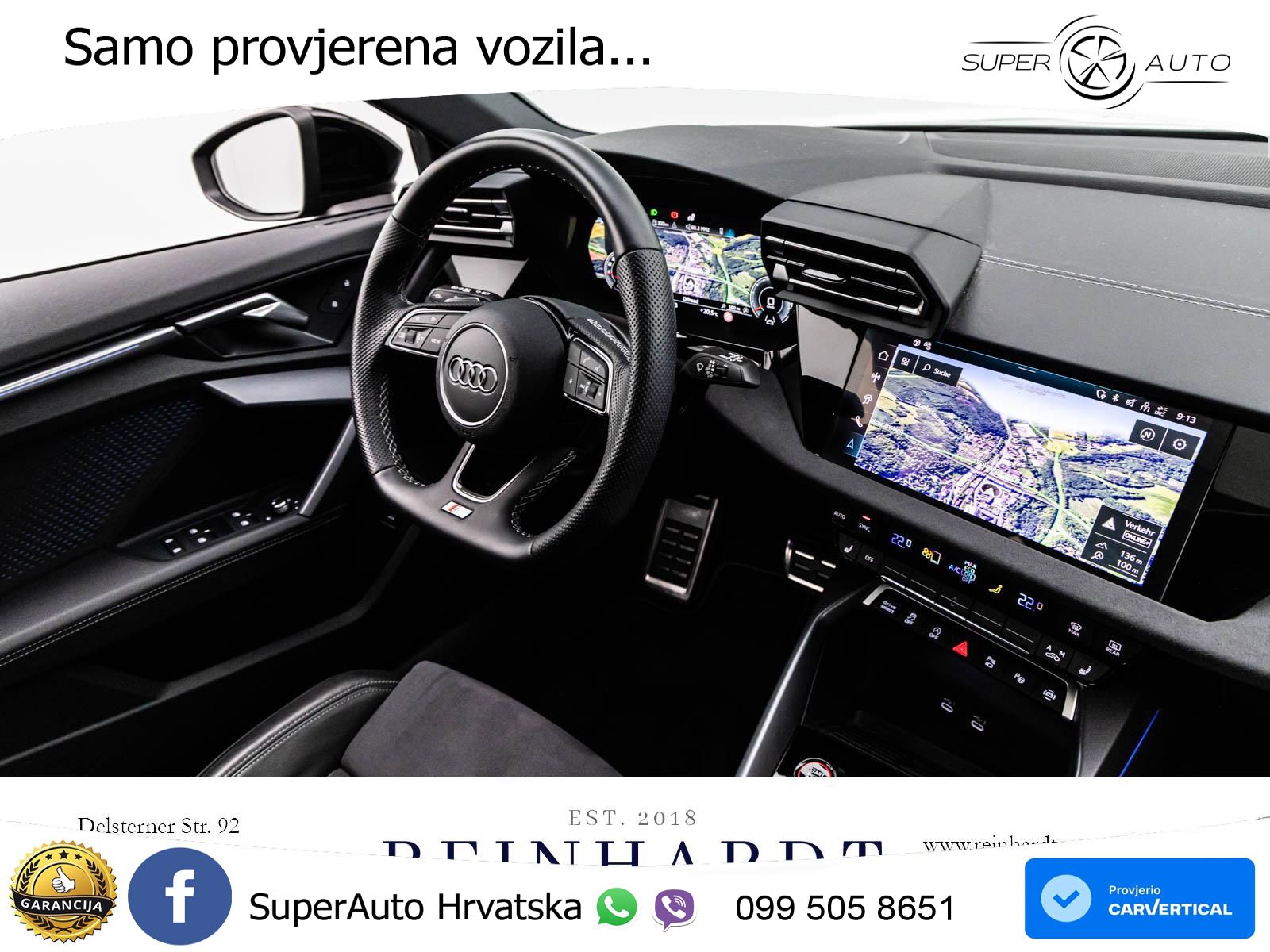 Audi S3 2.0 TFSI (333 KS) quattro S tronic MATRIX+GR SJED+KAM