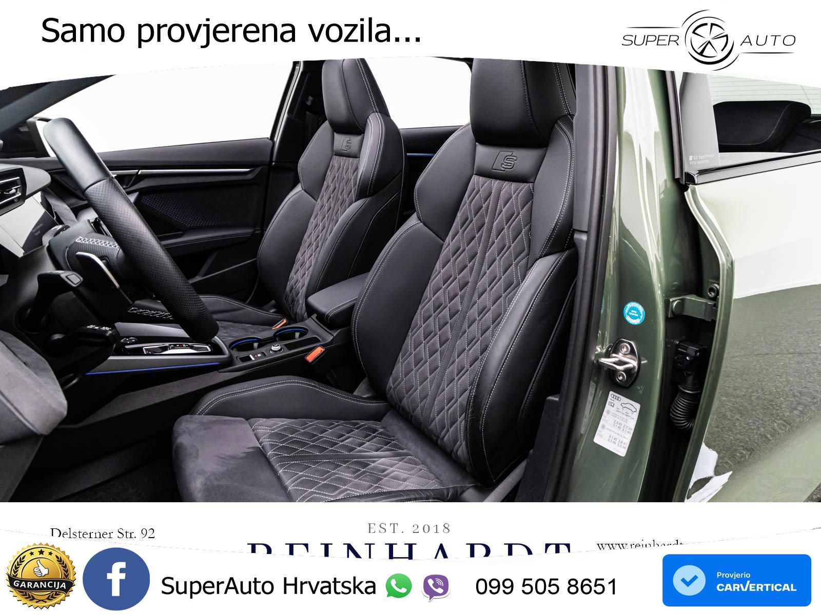 Audi S3 2.0 TFSI (333 KS) quattro S tronic MATRIX+GR SJED+KAM