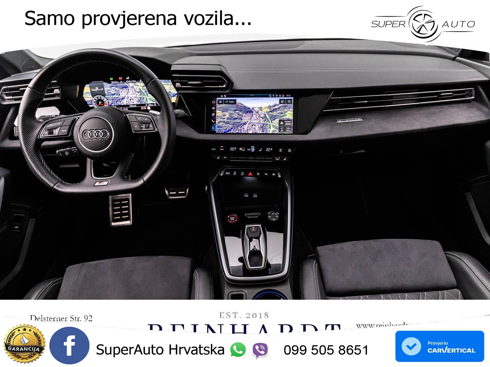 Audi S3 2.0 TFSI (333 KS) quattro S tronic MATRIX+GR SJED+KAM