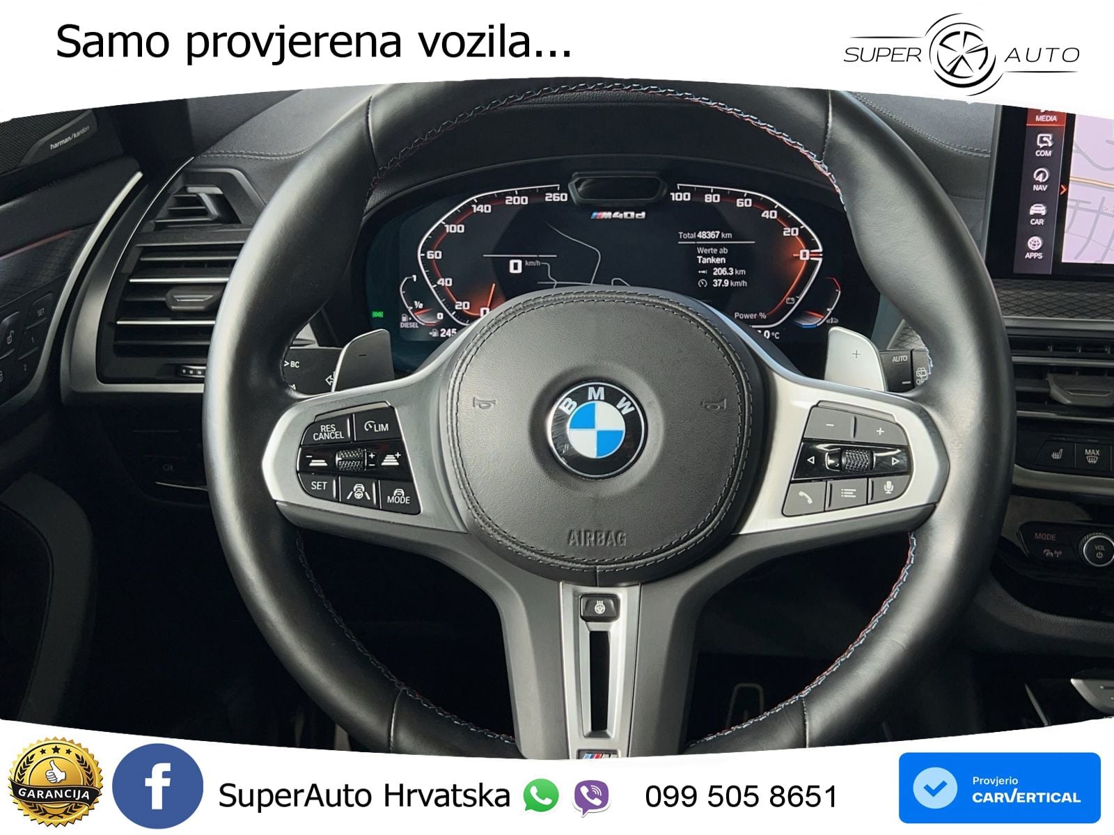 BMW X3 M40d xDrive Steptronic LED+GR SJED+ACC