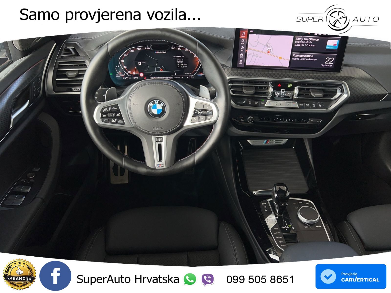 BMW X3 M40d xDrive Steptronic LED+GR SJED+ACC