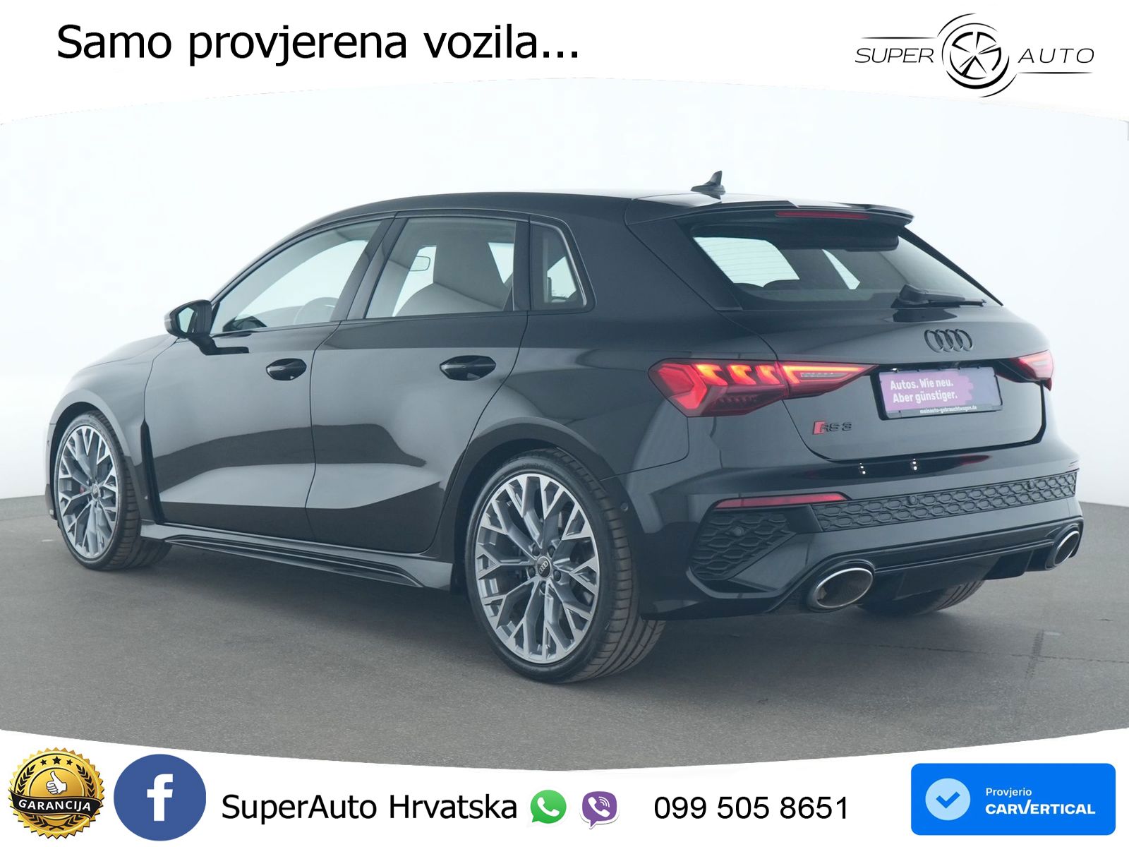 Audi RS3 Sedan 2.5 TFSI (400 KS) quattro S tronic MATRIX+GR SJED+KAM