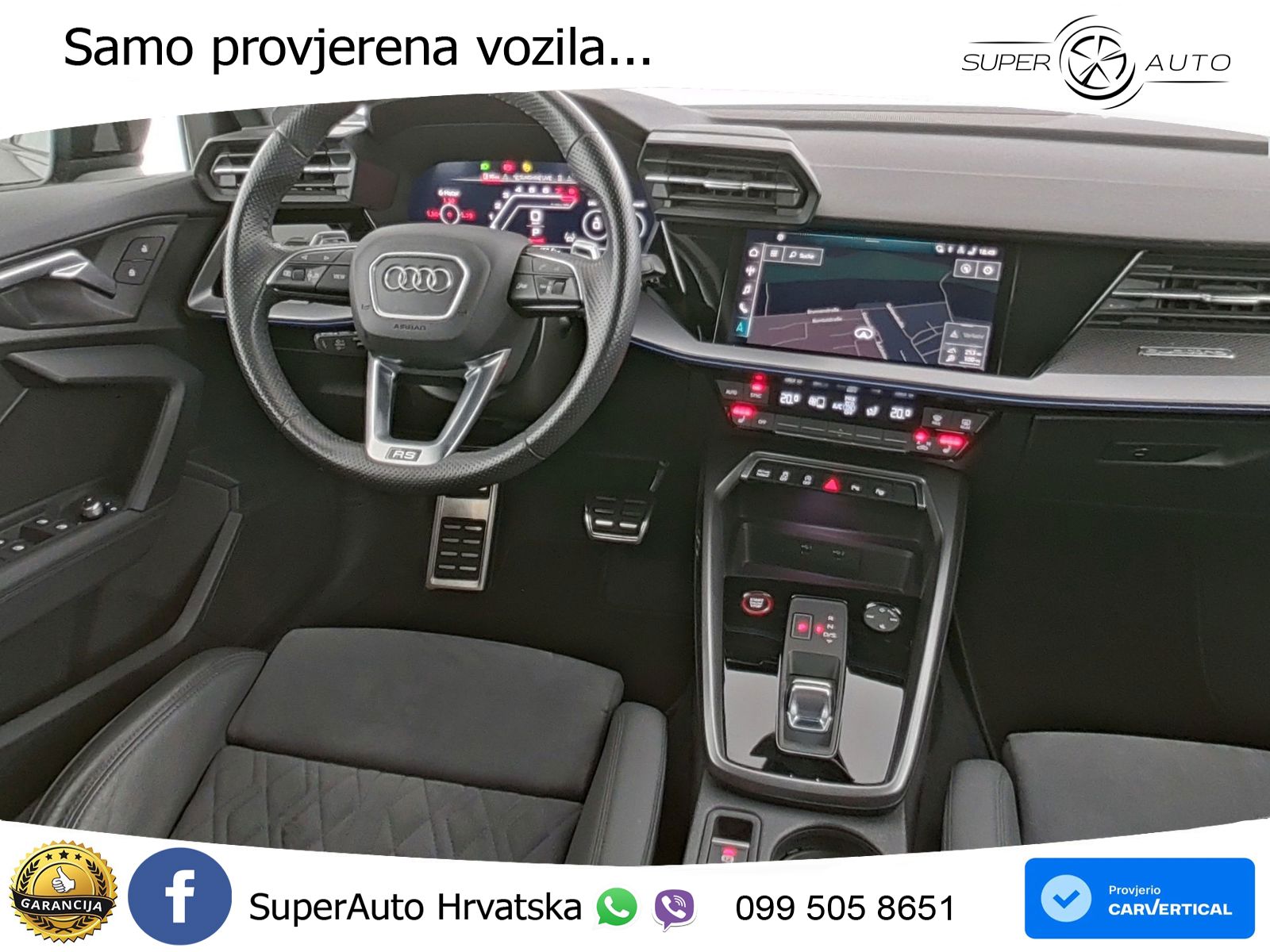 Audi RS3 Sedan 2.5 TFSI (400 KS) quattro S tronic MATRIX+GR SJED+KAM