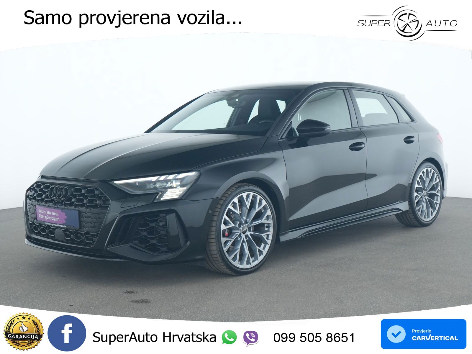 Audi RS3 Sedan 2.5 TFSI (400 KS) quattro S tronic MATRIX+GR SJED+KAM