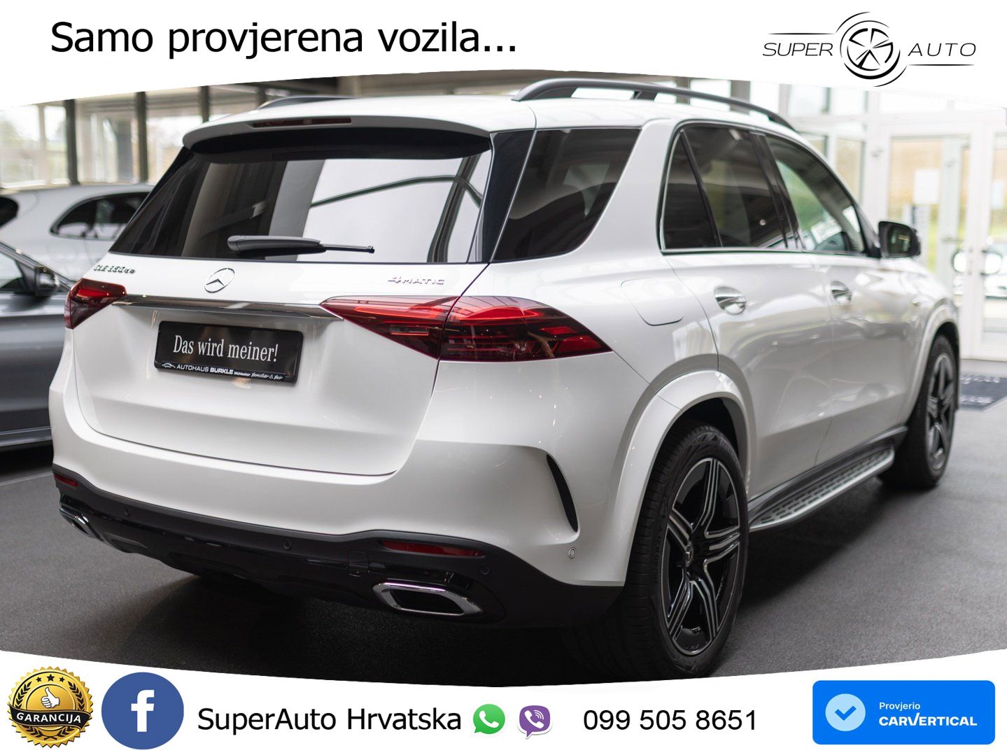 Mercedes GLE 350de (333 KS) 4MATIC 9G-TRONIC AMG ZRAČNI+ACC+GR SJED+KAM+PANO