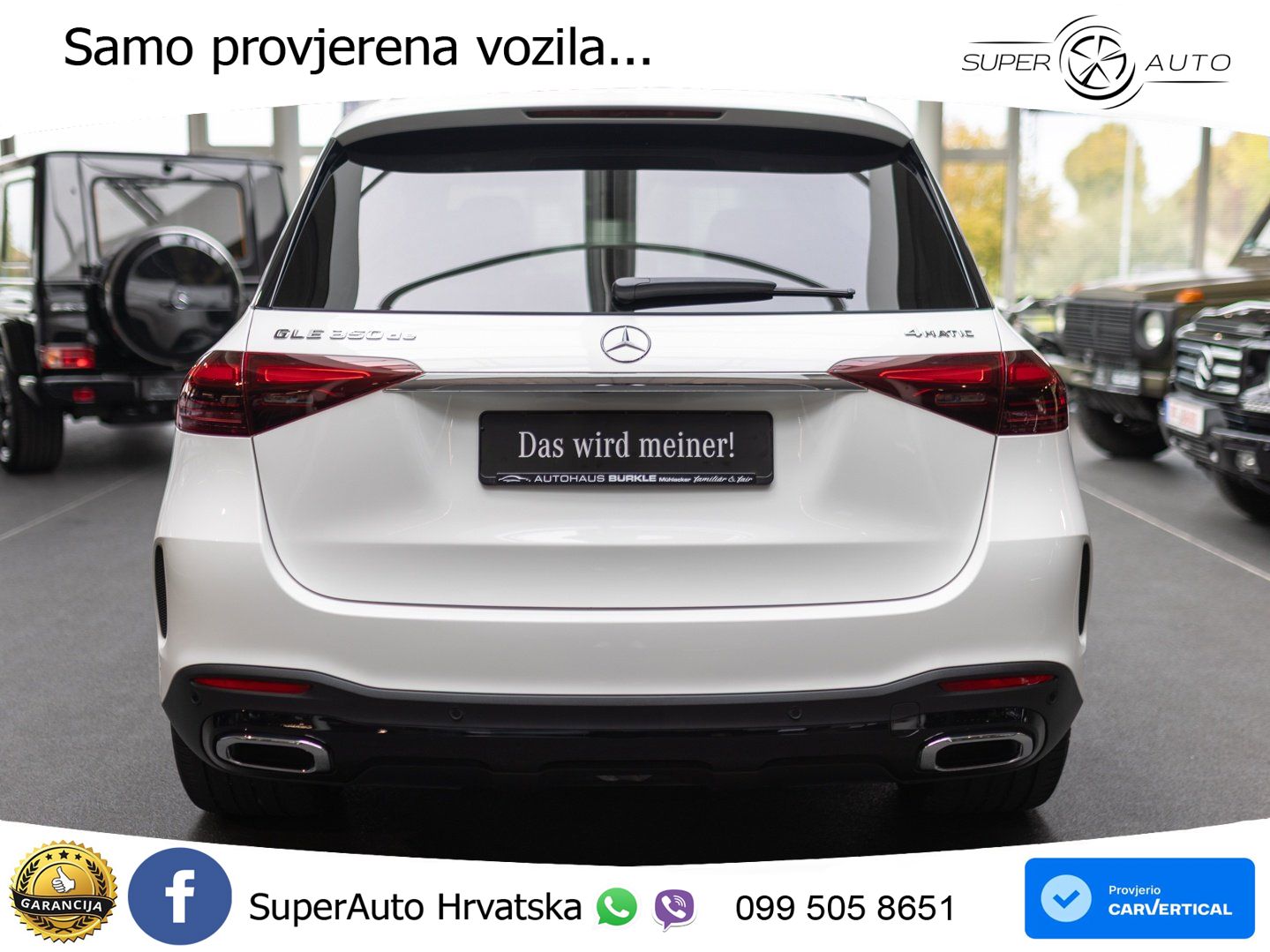 Mercedes GLE 350de (333 KS) 4MATIC 9G-TRONIC AMG ZRAČNI+ACC+GR SJED+KAM+PANO