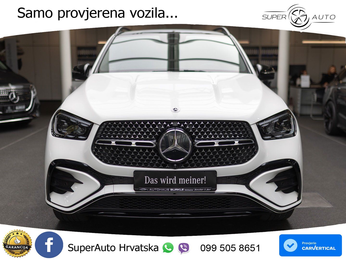 Mercedes GLE 350de (333 KS) 4MATIC 9G-TRONIC AMG ZRAČNI+ACC+GR SJED+KAM+PANO