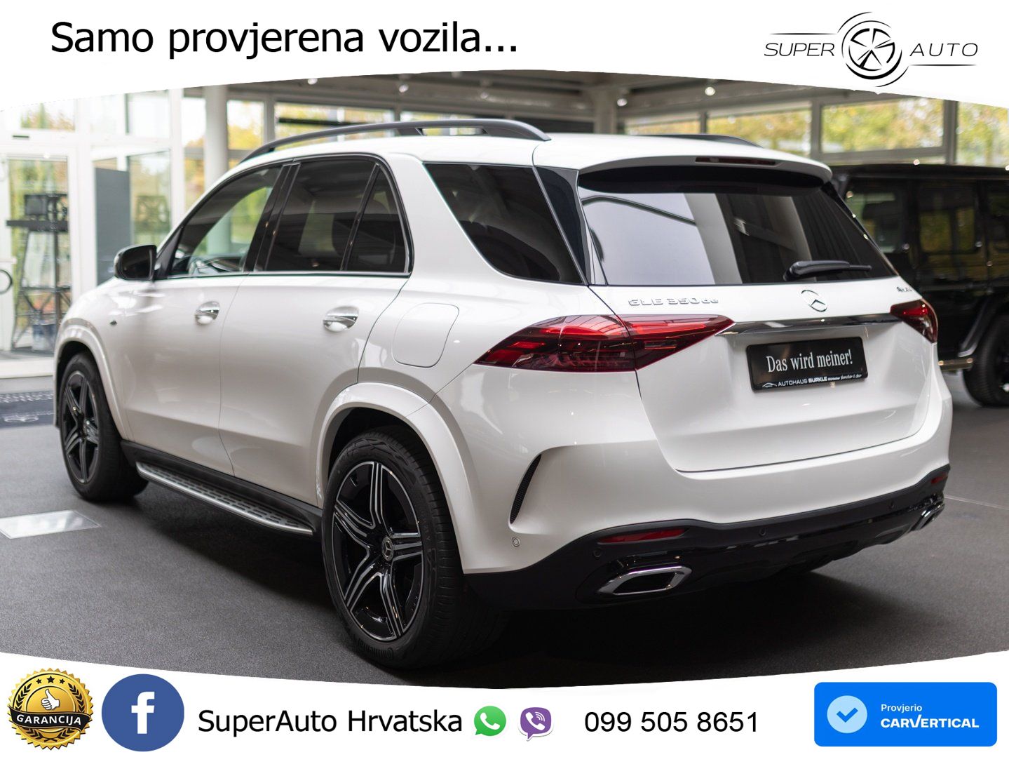 Mercedes GLE 350de (333 KS) 4MATIC 9G-TRONIC AMG ZRAČNI+ACC+GR SJED+KAM+PANO