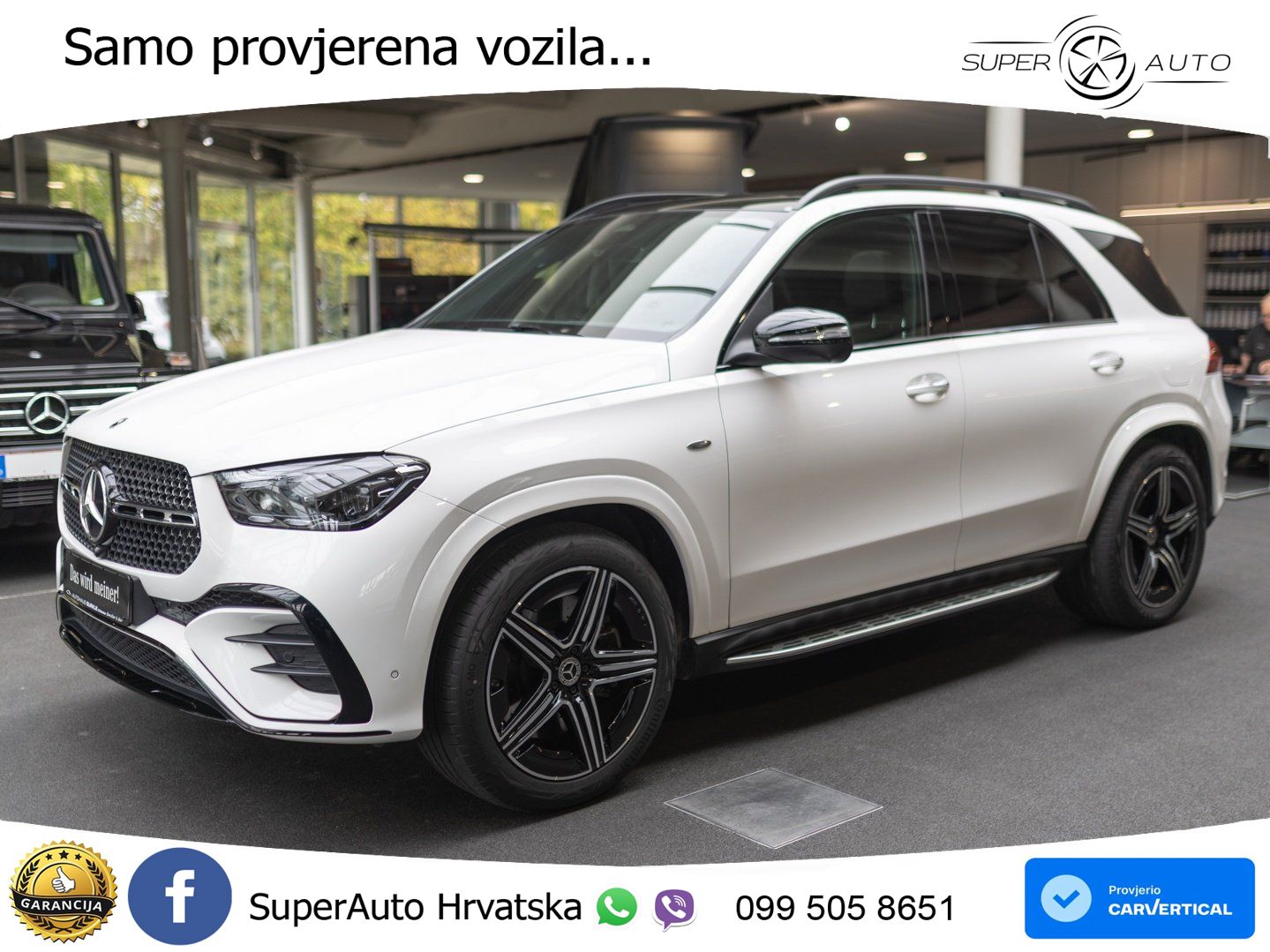 Mercedes GLE 350de (333 KS) 4MATIC 9G-TRONIC AMG ZRAČNI+ACC+GR SJED+KAM+PANO