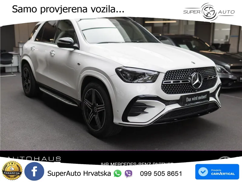 Mercedes GLE 350de (333 KS) 4MATIC 9G-TRONIC AMG ZRAČNI+ACC+GR SJED+KAM+PANO