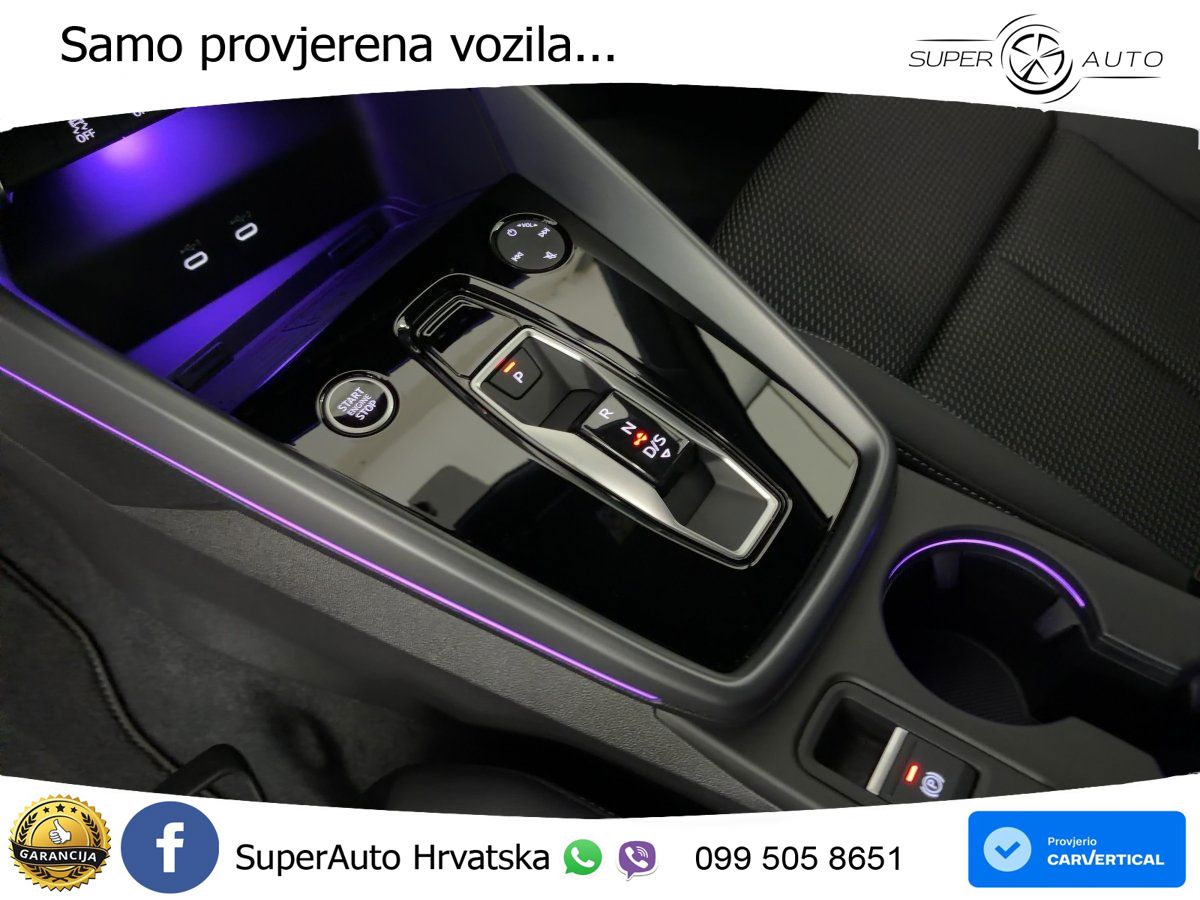 Audi A3 Sportback 40 TFSI (204 KS) quattro S tronic S line MATRIX+GR SJED+KAM