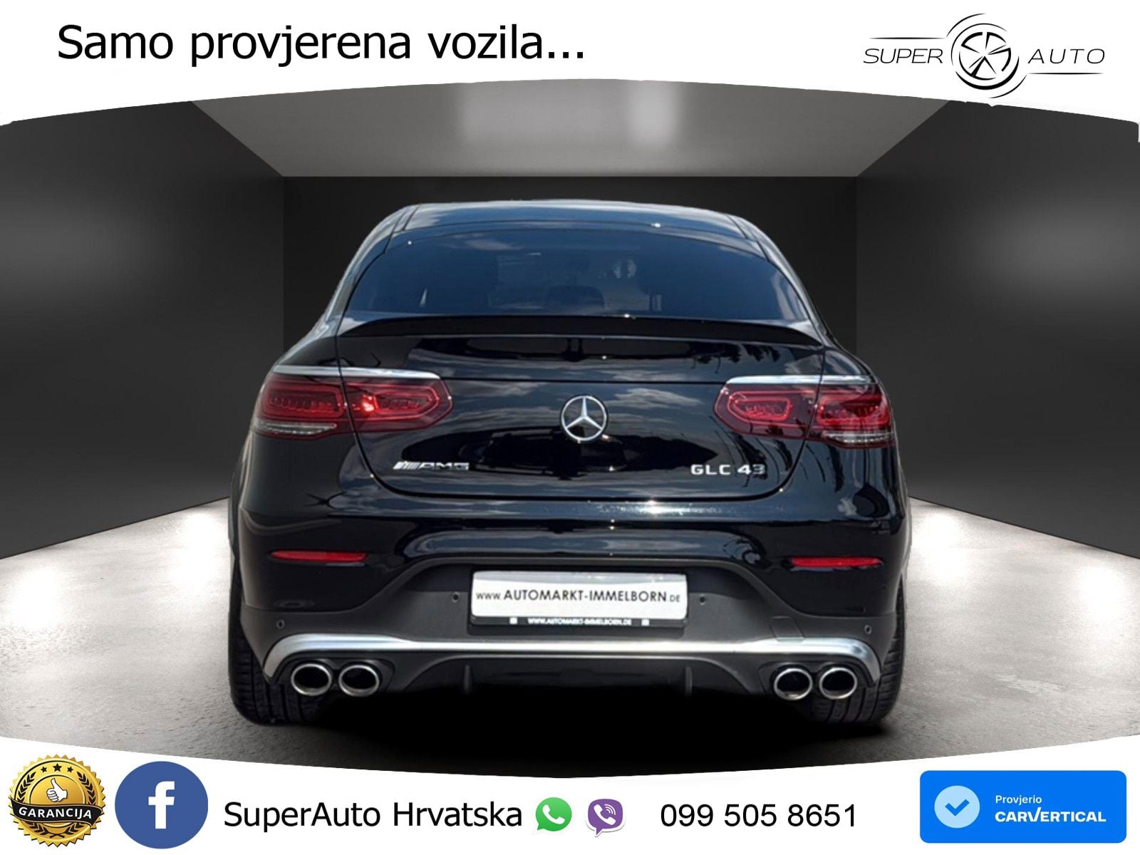 Mercedes GLC Coupe AMG 43 V6 (390 KS) 4MATIC TCT