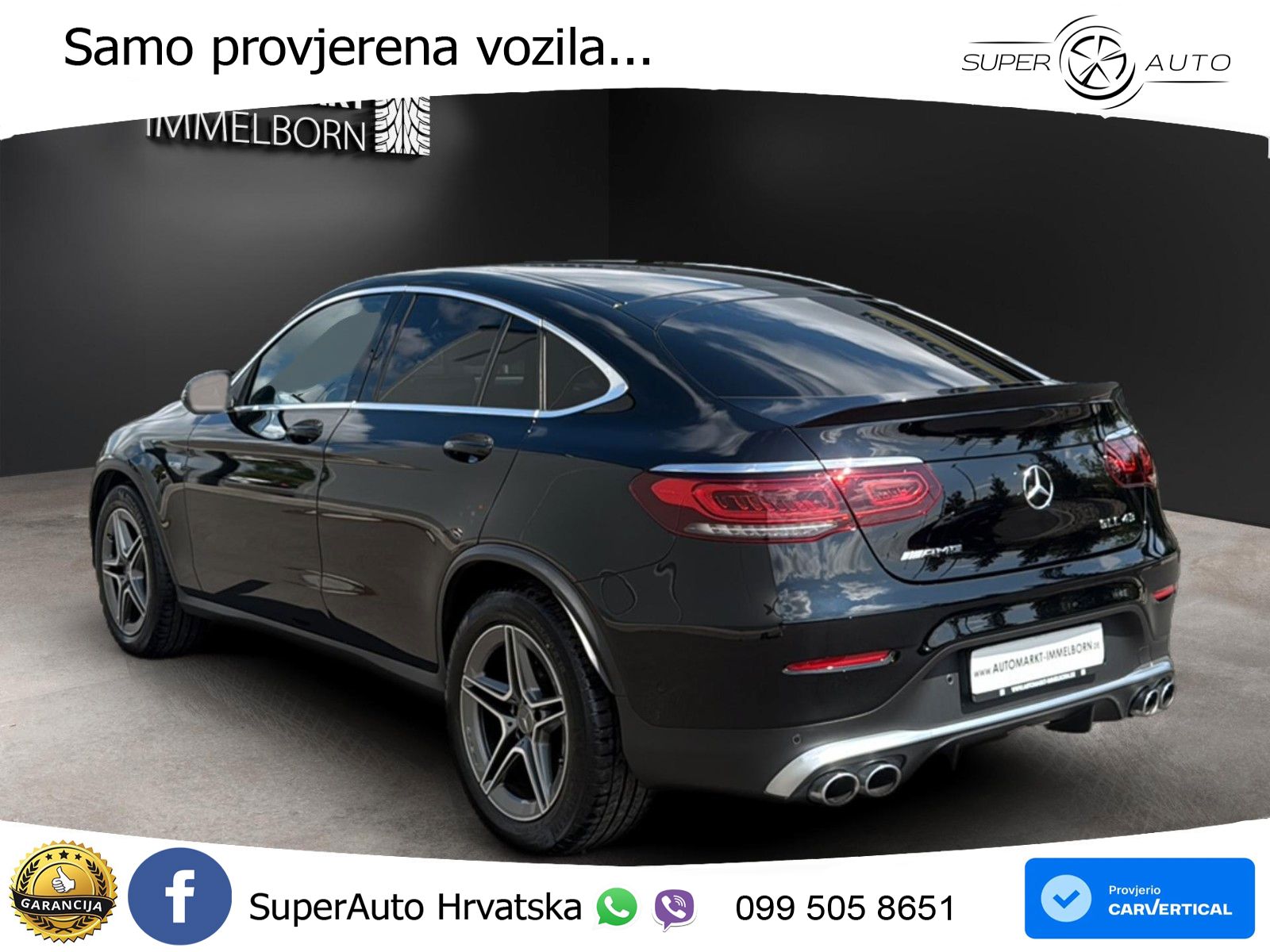 Mercedes GLC Coupe AMG 43 V6 (390 KS) 4MATIC TCT