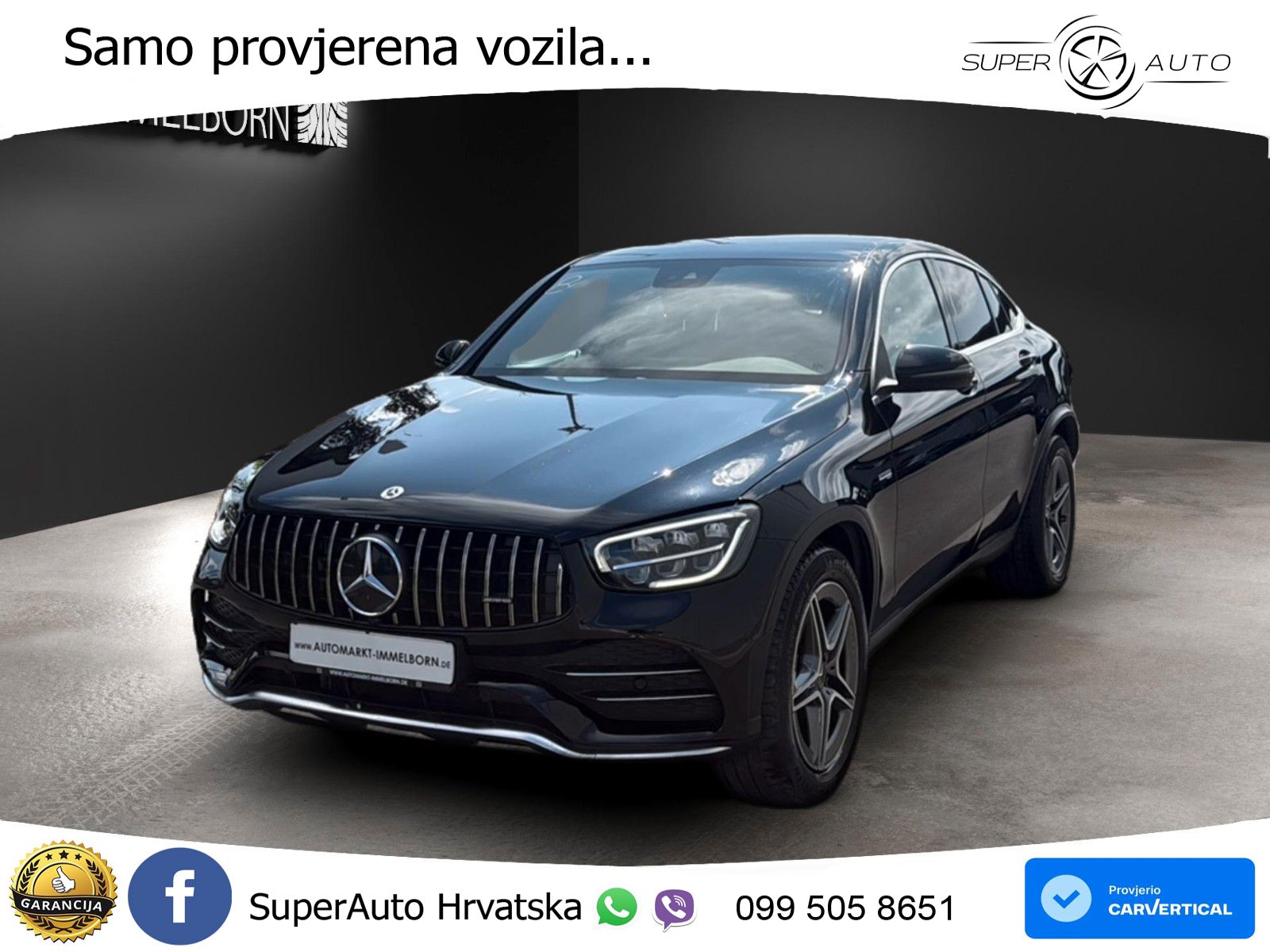 Mercedes GLC Coupe AMG 43 V6 (390 KS) 4MATIC TCT