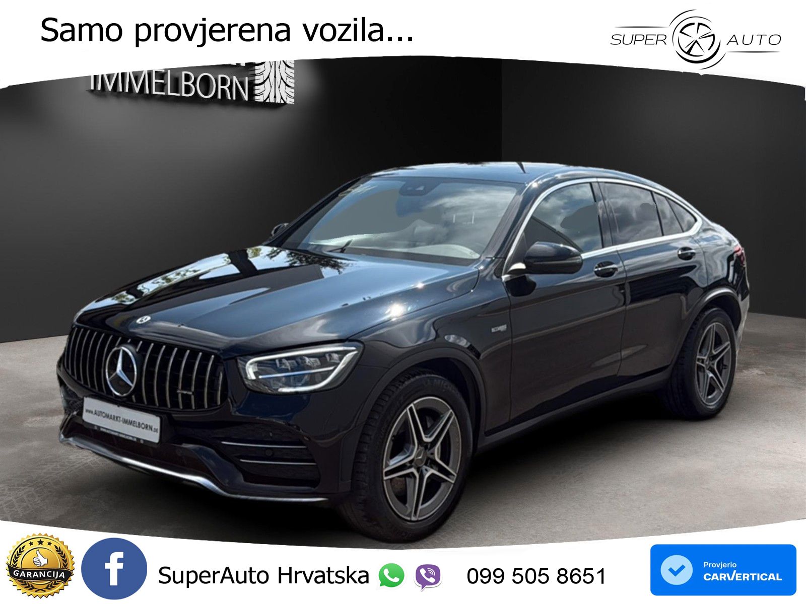 Mercedes GLC Coupe AMG 43 V6 (390 KS) 4MATIC TCT