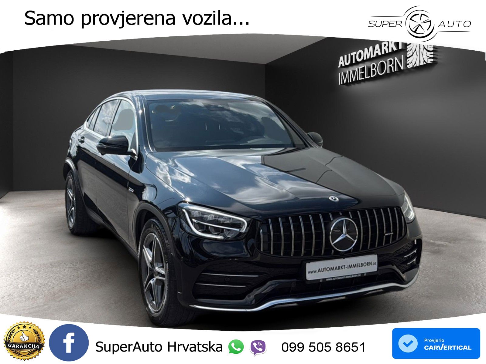 Mercedes GLC Coupe AMG 43 V6 (390 KS) 4MATIC TCT