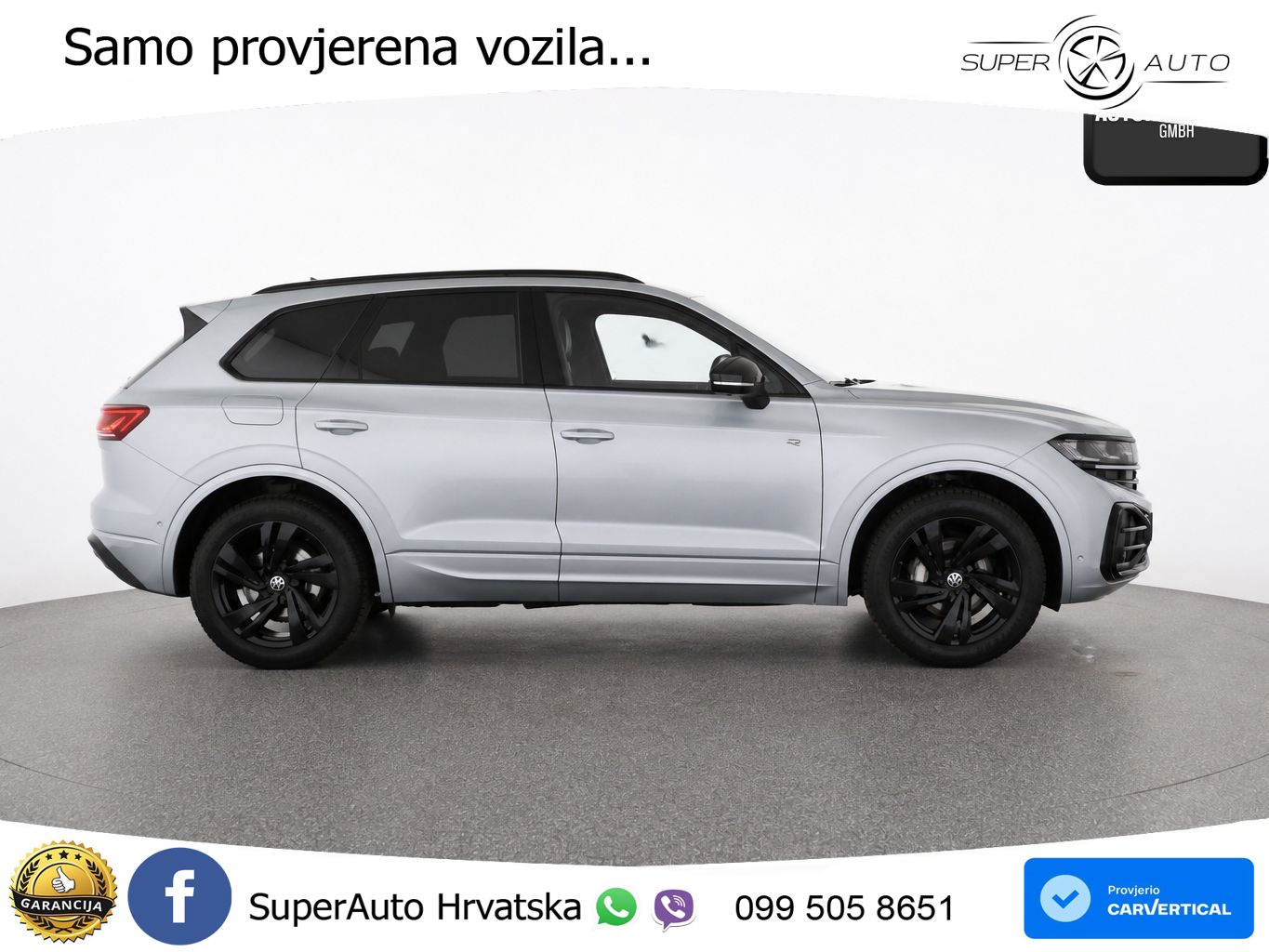Volkswagen Touareg 3.0 V6 TDI (286 KS) 4MOTION Tiptronic ZRAČNI+ACC+GR SJED+KAM+PANO