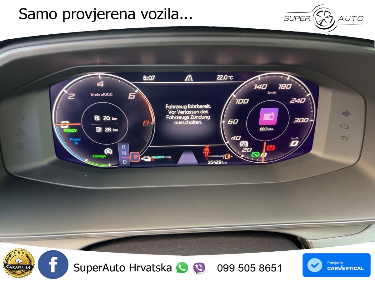 Cupra Formentor 1.4 TSI (204 KS) e-Hybrid DSG LED+GR SJED+ACC