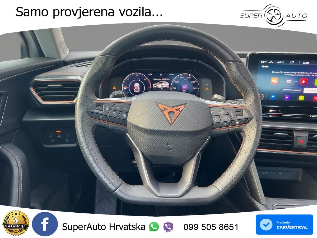Cupra Formentor 1.4 TSI (204 KS) e-Hybrid DSG LED+GR SJED+ACC