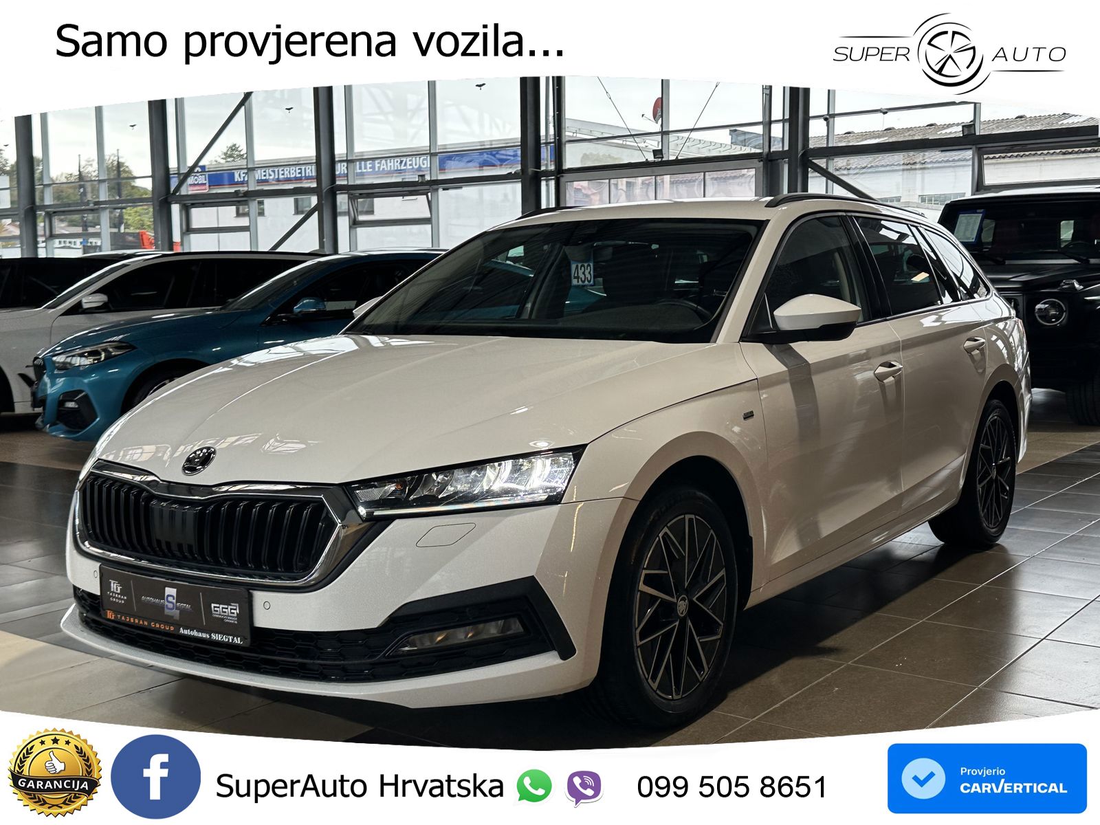 Škoda Octavia Combi 2.0 TDI (150 KS) DSG
