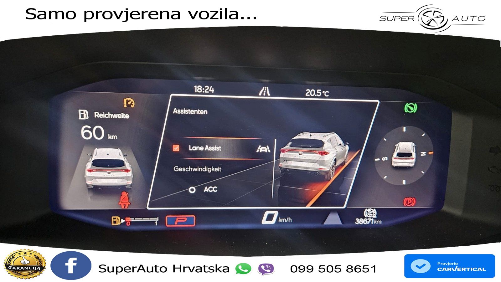 Cupra Formentor VZ5 2.5 TSI (390 KS) 4Drive DSG LED+GR SJED+ACC