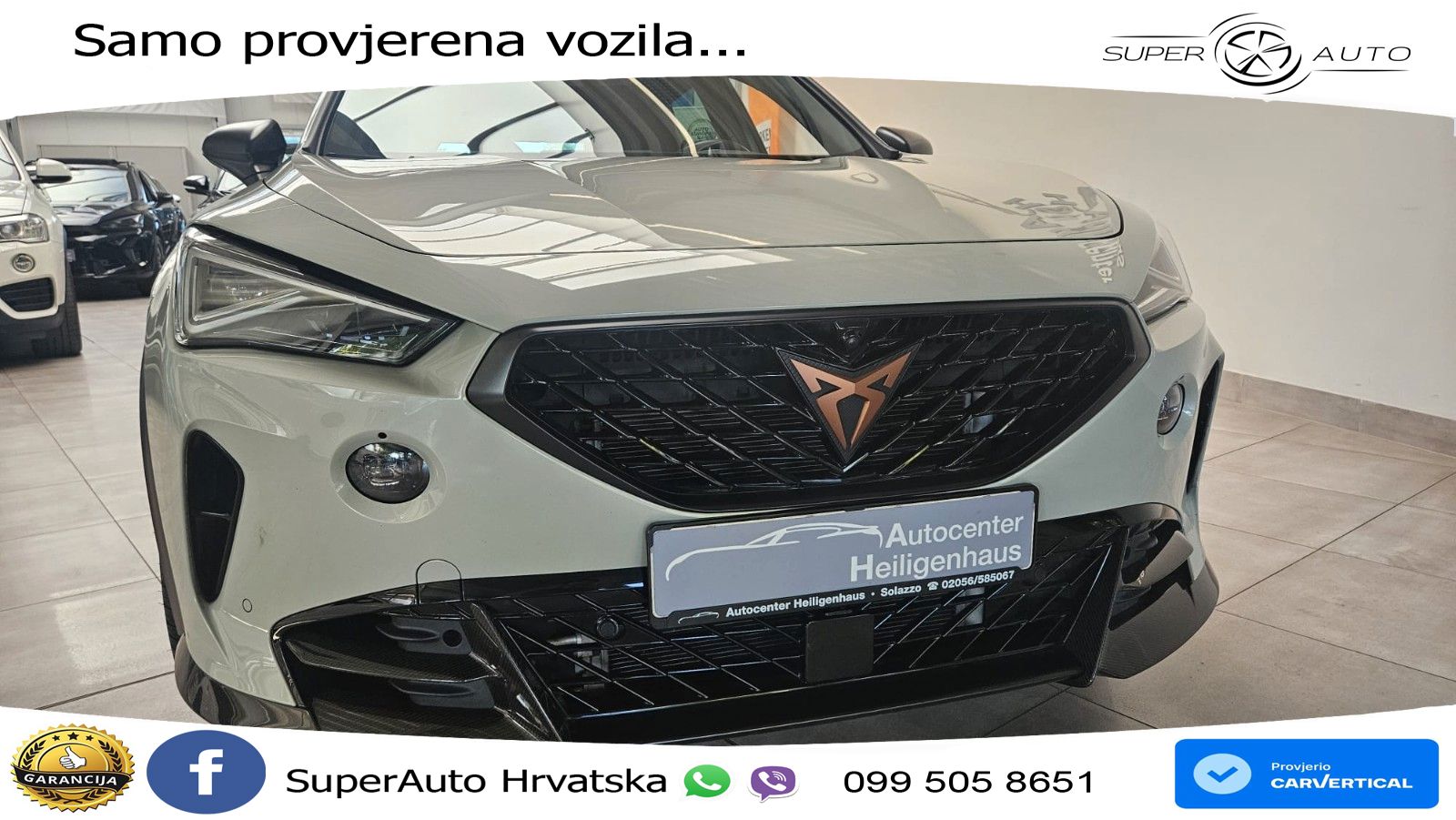 Cupra Formentor VZ5 2.5 TSI (390 KS) 4Drive DSG LED+GR SJED+ACC