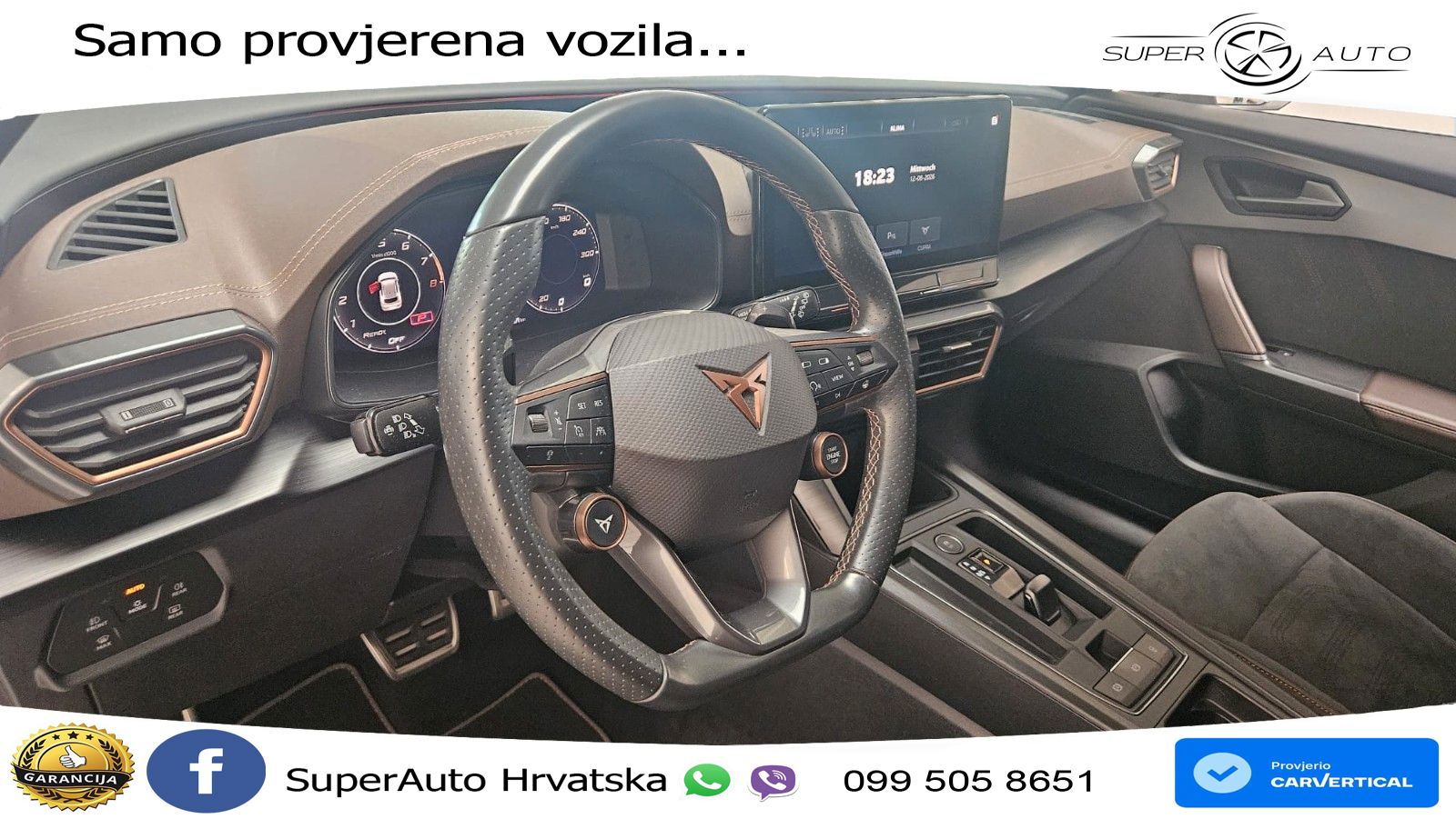 Cupra Formentor VZ5 2.5 TSI (390 KS) 4Drive DSG LED+GR SJED+ACC