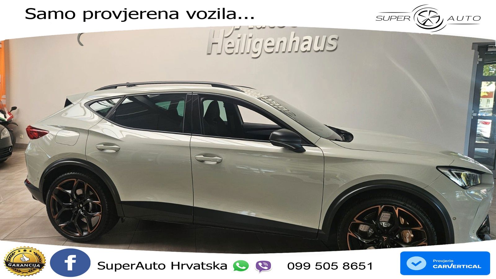 Cupra Formentor VZ5 2.5 TSI (390 KS) 4Drive DSG LED+GR SJED+ACC