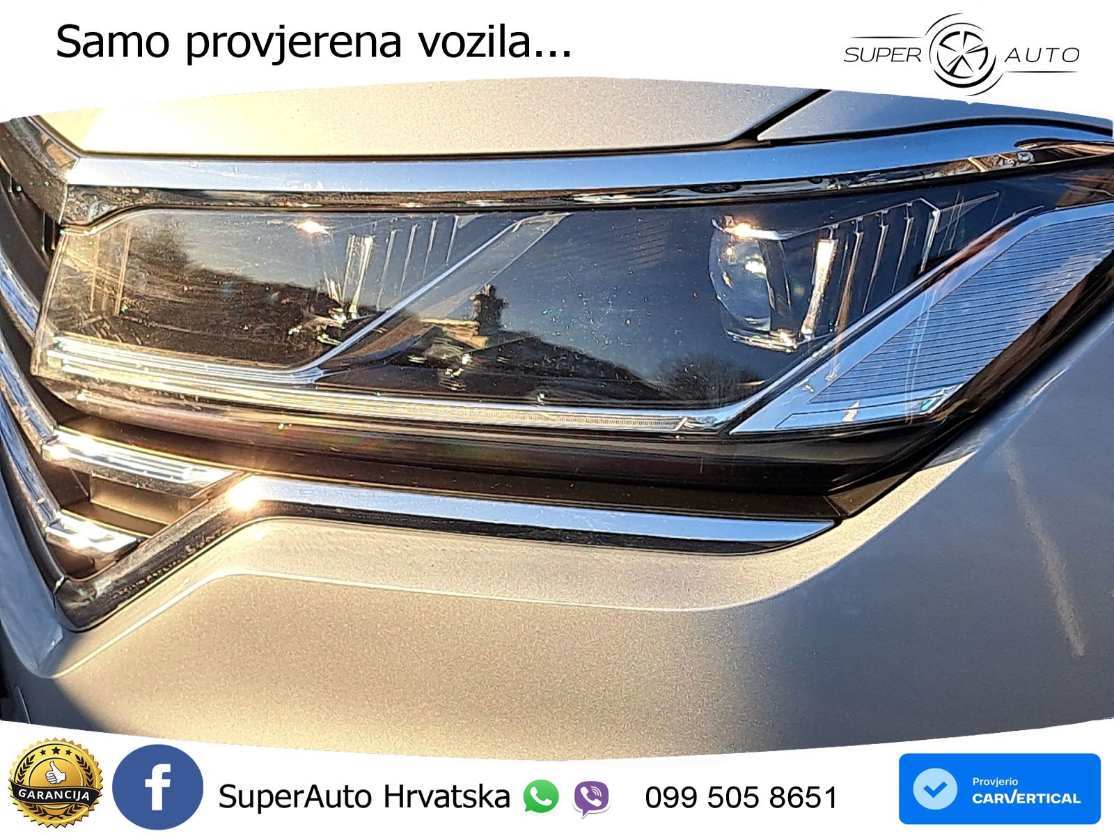 Volkswagen Touareg 3.0 V6 TDI (286 KS) 4MOTION Tiptronic ZRAČNI+ACC+4xGR SJED+KAM