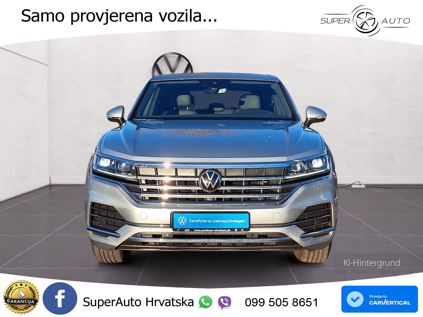 Volkswagen Touareg 3.0 V6 TDI (286 KS) 4MOTION Tiptronic ZRAČNI+ACC+4xGR SJED+KAM