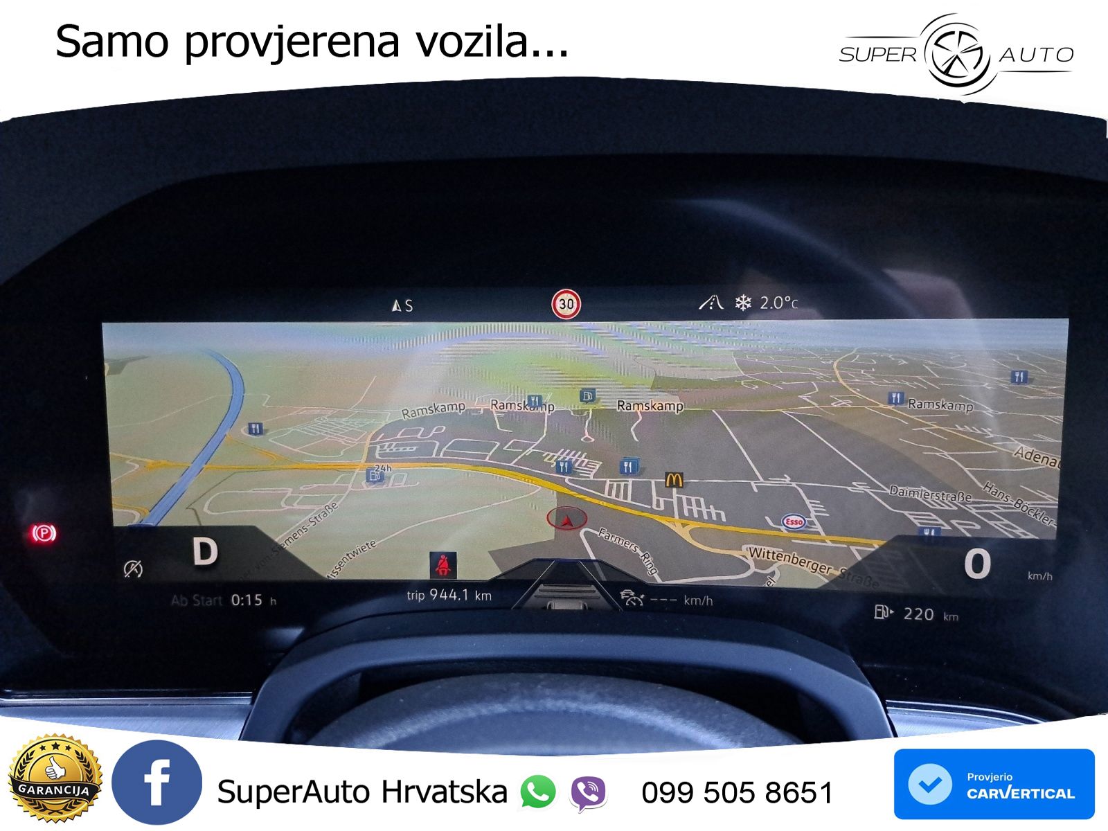 Volkswagen Touareg 3.0 V6 TDI (286 KS) 4MOTION Tiptronic ZRAČNI+ACC+4xGR SJED+KAM