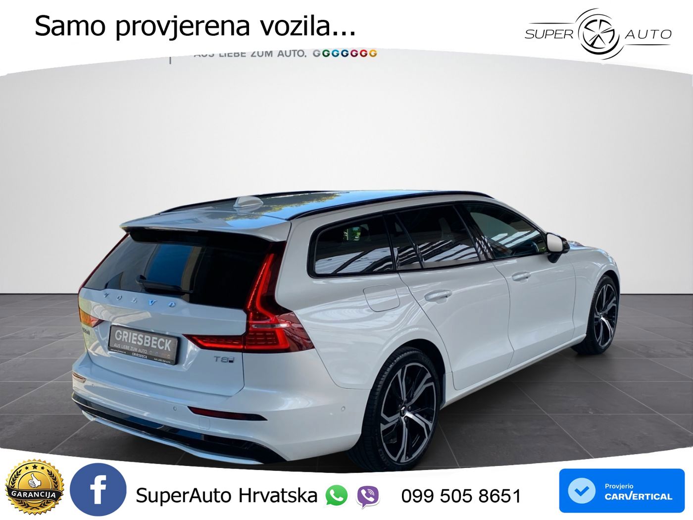 Volvo V60 2.0 T8 AWD Geartronic LED+GR SJED+ACC