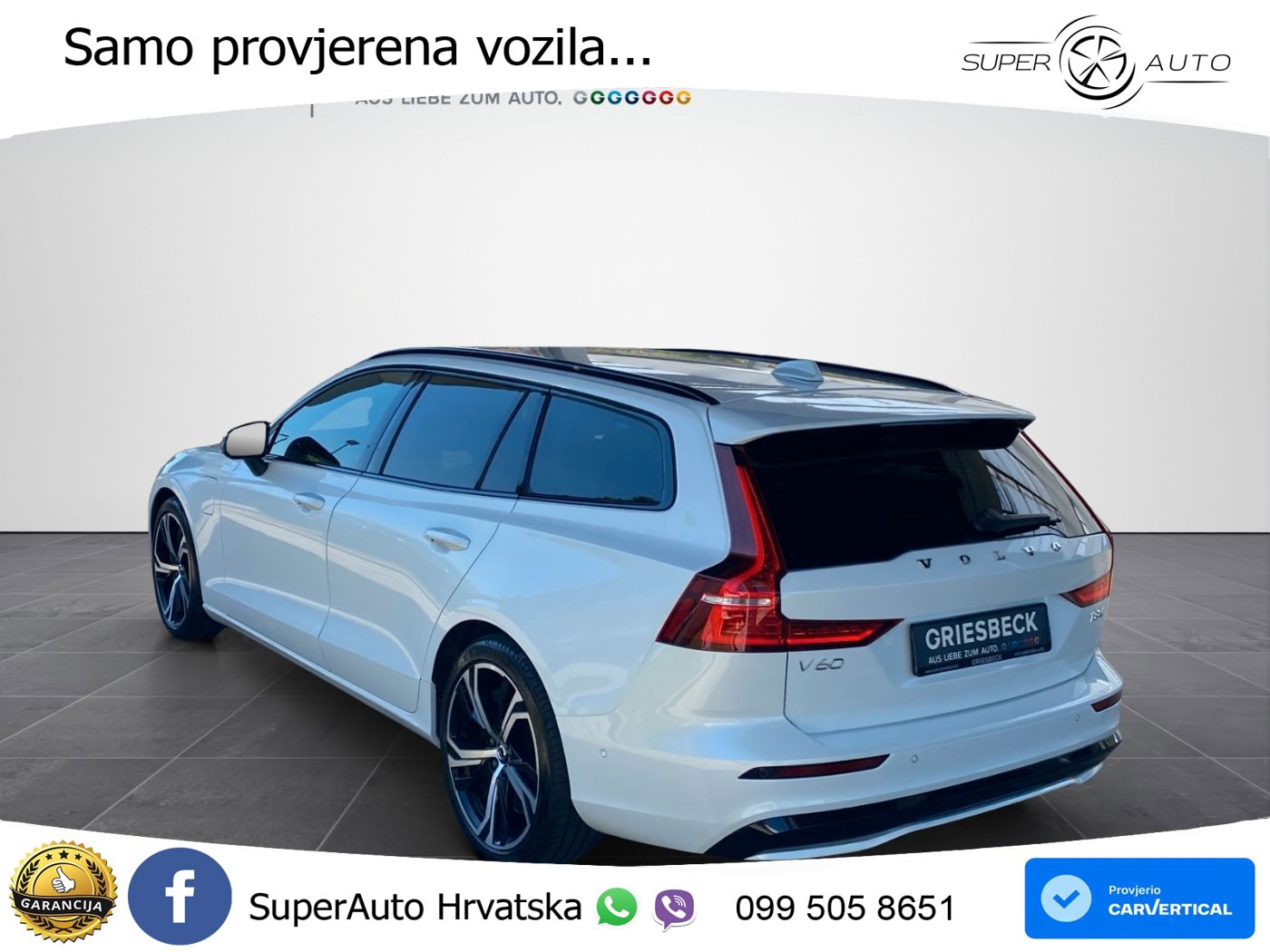 Volvo V60 2.0 T8 AWD Geartronic LED+GR SJED+ACC