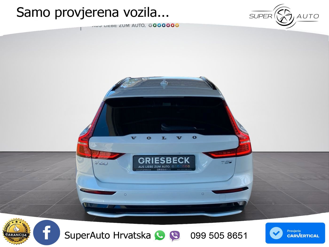 Volvo V60 2.0 T8 AWD Geartronic LED+GR SJED+ACC