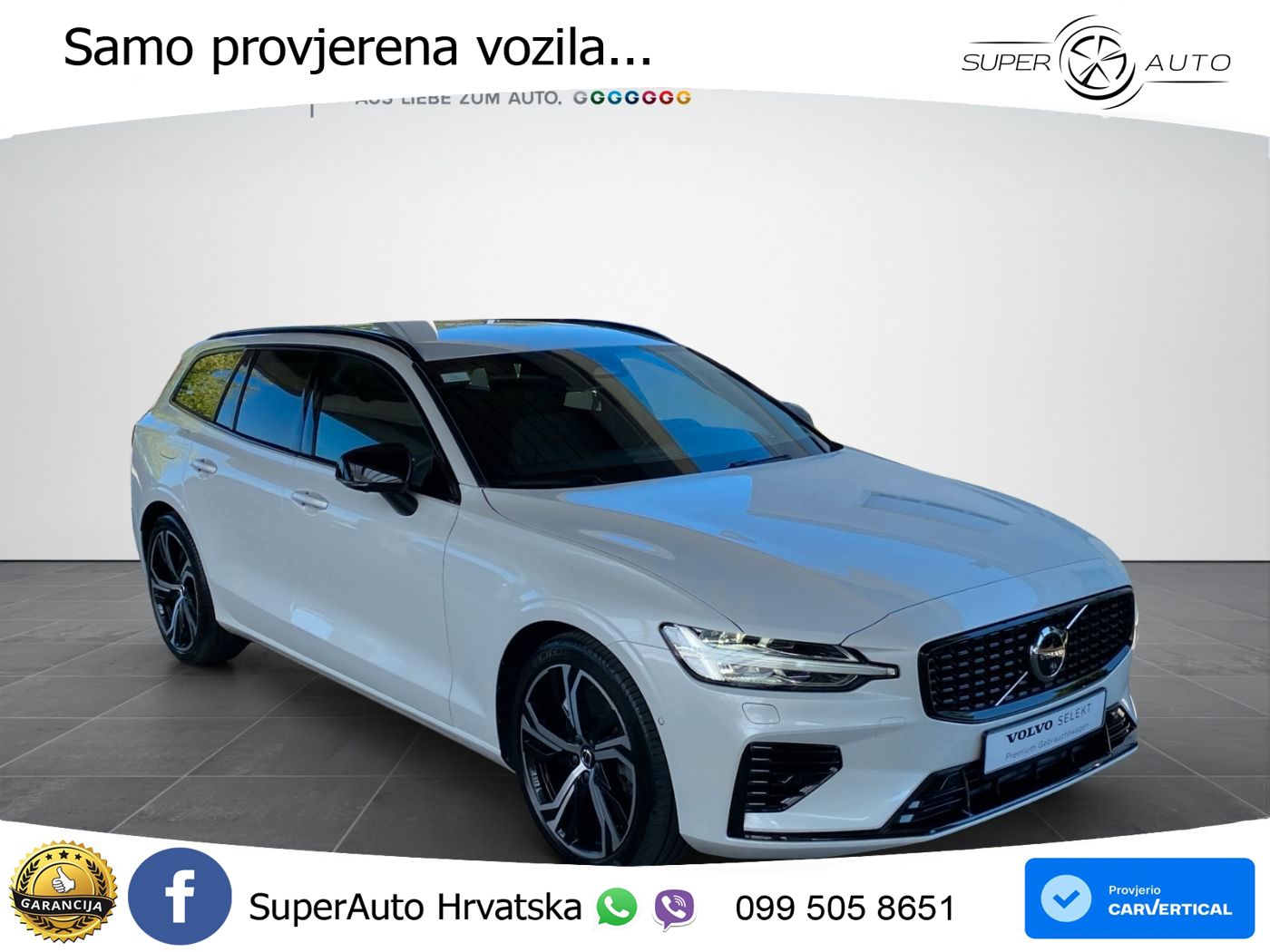 Volvo V60 2.0 T8 AWD Geartronic LED+GR SJED+ACC