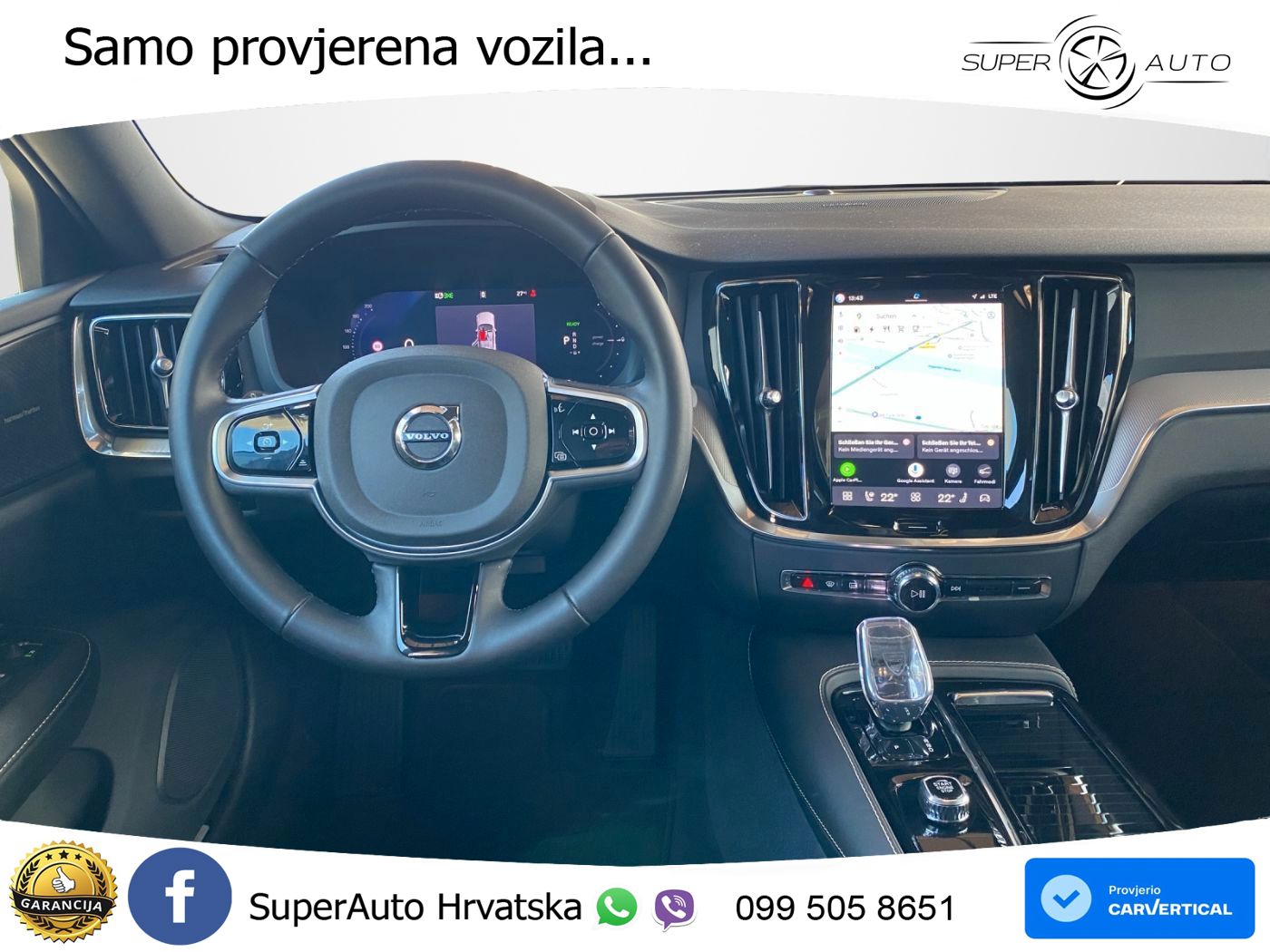 Volvo V60 2.0 T8 AWD Geartronic LED+GR SJED+ACC