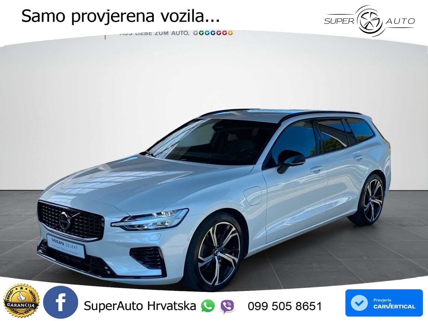 Volvo V60 2.0 T8 AWD Geartronic LED+GR SJED+ACC