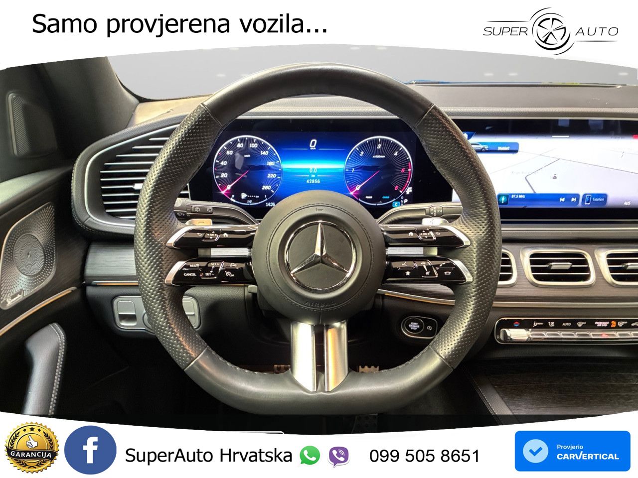Mercedes-Benz GLS GLS 450d EQ Boost 4MATIC 9G-TRONIC AMG ZRAČNI+ACC+GR SJED+KAM+PANO