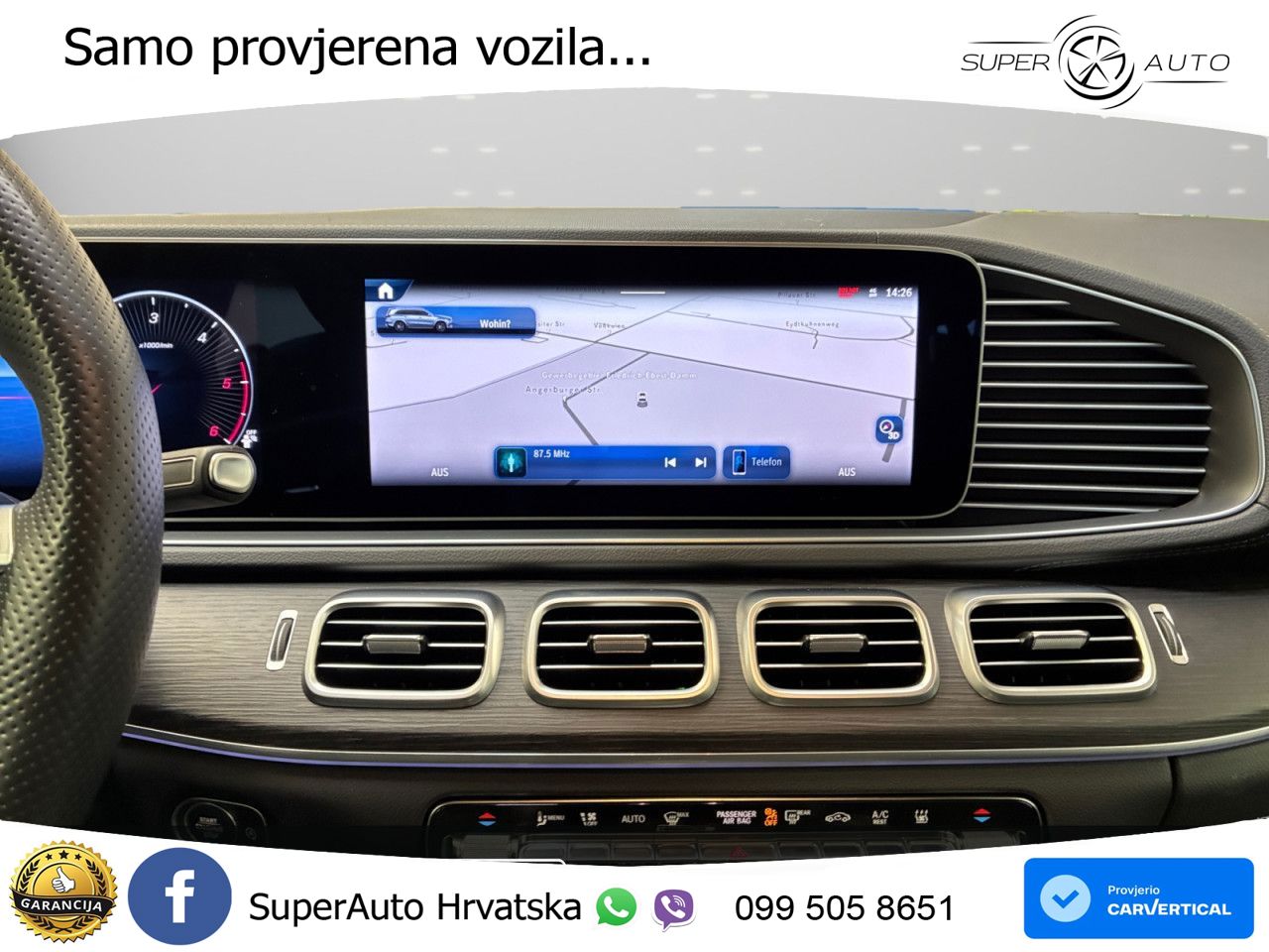 Mercedes-Benz GLS GLS 450d EQ Boost 4MATIC 9G-TRONIC AMG ZRAČNI+ACC+GR SJED+KAM+PANO