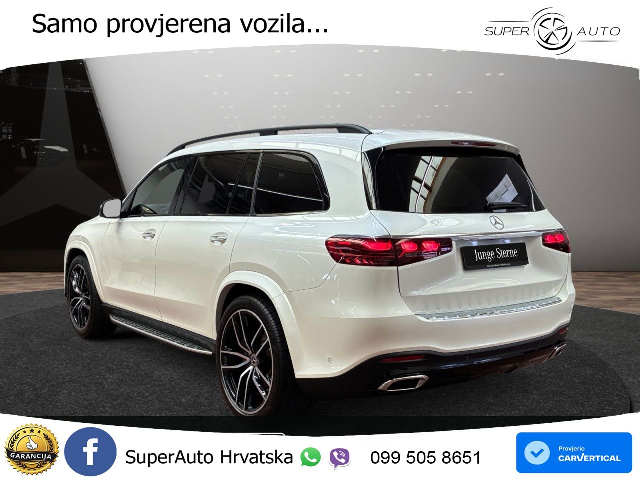 Mercedes-Benz GLS GLS 450d EQ Boost 4MATIC 9G-TRONIC AMG ZRAČNI+ACC+GR SJED+KAM+PANO