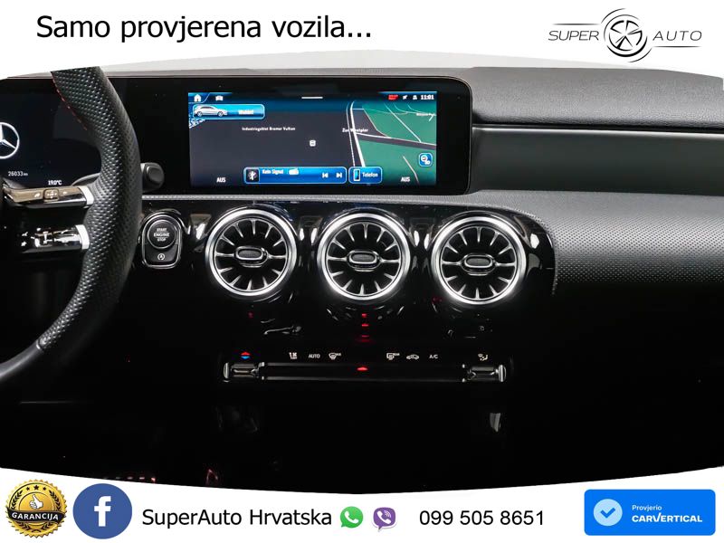 Mercedes-Benz A 180 7G-DCT AMG LED+GR SJED+ACC