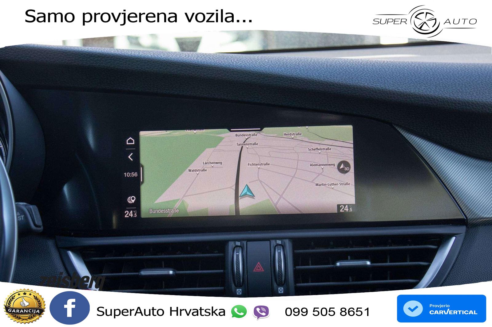 Alfa Romeo Giulia 2.0 Turbo (280 KS) Q4 Automatic LED+GR SJED+ACC